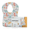Disposable Bibs - Disposable Bib for Baby Boy, Girl - Lightweight, Breathable Cover Up - Non-Woven Bibs for Smooth Feel - Traveling with Babies Mu...
