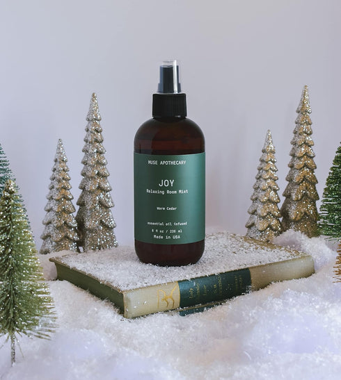 Muse Apothecary Room Ritual - Botanical Collection - Christmas Room Spray, Aromatic and Relaxing Room Mist, Air Freshener Spray, Infused with Natu...