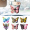 Cute Butterfly Car Hanging Ornament, Acrylic Car Rear View Mirror Charms, Bag Keychain Accessory Cross Car Interior Ornament...