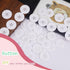 YAKA 50pcs 4 Holes Round Sewing Resin Buttons1.5inch/38mm in Bulk for Environmental Sewing Fasteners Scrapbooking DIY Sewing Tailor Crafts Coats C...