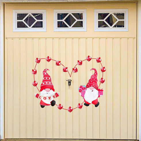 29PCS Valentines Day Car Refrigerator Decorations - Reflective Valentine Gnome Heart Magnets Decor Party Ornaments Accessories...