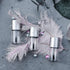 6PCS Empty Nail Polish Bottles with Brush, Empty Refillable DIY Glass Nail Polish Bottles with Funnel & Mixing Balls (15ML, Silver)...