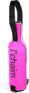Creative Home Neoprene Single Wine Carrier Champagne Bottle Protective Travel, Gift Bag, 5-1/8" W x 11-3/4" H, Pink...