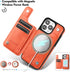 for iPhone 12/12 Pro Wallet Case with Card Holder?Compatible with Magsafe? Women Men PU Leather Flip Folio Protective Cover Credit Slots with Kick...