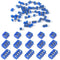 50pcs 2 Pin 3 Pin 4 Pin PCB Mount Screw Terminal Block Connectors 5mm Pitch (2Pin 30pcs,3Pin 10pcs,4Pin 10pcs)...