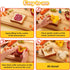 GET FRESH Sandwich Cutters and Sealers for Children – 17-pcs Stainless Steel Sandwich Sealers and Veggie Cutters for Kids – Dino Mouse Metal Bread...