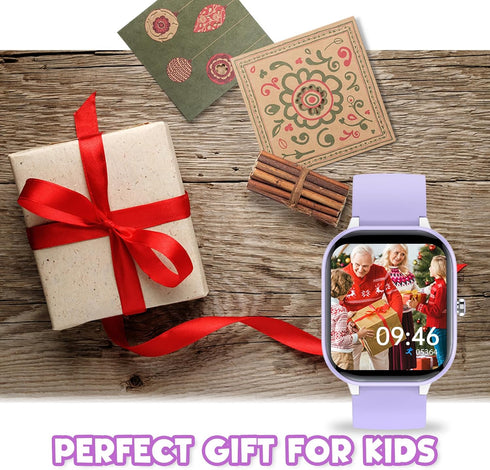 ZURURU Kids Smart Watch for Boys Girls Teens Gifts Idea for 6-14 Years Old, Kids Fitness Tracker Sleep Monitor Step Counter Stop Watch Pedometer A...
