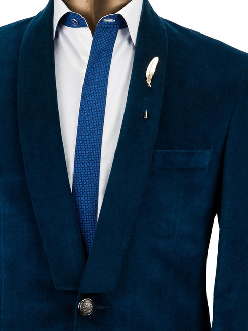 Knighthood Lapel Pin For Men Formal Gold Feather Office Lapel Pin Brooch Badges...