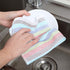 Kitchen Dish Cloths 100% Cotton Tea Towels, Soft and Absorbent, Machine Washable Kitchen Dishcloths 13 x 13 Inch Set of 8 Multi Colors...