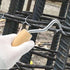 Rebar Twister with Wooden Handle Concrete Iron Wire Tie Twister Tool Hand Steel Tie Tool for Fence Twisting, 3 Pack...