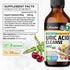 BIO KRAUTER Uric Acid Support Tincture - Natural Kidney Supplement w/Tart Cherry, Milk Thistle, Turmeric Herbal Liquid Extracts - Vegan Drops 4 Fl...