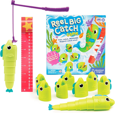 Educational Insights Reel Big Catch Game, Preschool Early Math Game, Gift for Kids Ages 3+...