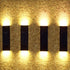 Solar Wall Lights Decorative Solar Fence Post Lights Solar Deck Lights Waterproof Garden Lights Outdoor Decorative LED for Garden Front Door Fence...