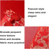 Chinese Red Envelopes, 3pcs Silk Red Envelopes Chinese New Year Hong Bao Packet Lucky Money Embroidery Envelope for New Year,Spring Festival,Birth...
