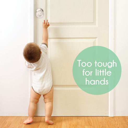 Baby Safety Door Knob Covers - 3 Count (Pack of 1)...