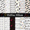 Scrapbook Paper 11.8x11.8 Inch Musical Note Pattern Paper Double-Sided Craft Paper Decorative Paper Folded Flat for Art Craft DIY Card Making, Scr...