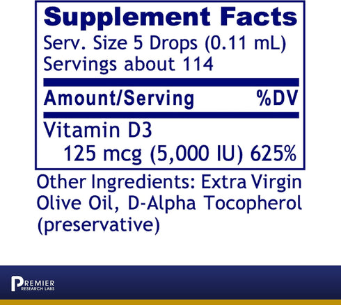 Premier Research Labs D3 Serum, 0.43 fl.oz...