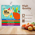 Magnetic Air Fryer Cheat Sheet, Air Fryer Cooking Guide Booklet with 72 Removable Blank Labels, Cooking Time Temp Chart Recipe Guide for Quick Ref...