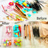 6 Pcs Clear Drawer Organizer Set, 3 Size Acrylic Drawer Storage Trays, Storage Tray for Makeup, Kitchen, Gadgets, Office...