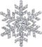 EVER FAITH Women's Austrian Crystal Bridal Elegant Stunning Snowflake Flower Brooch...