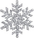 EVER FAITH Women's Austrian Crystal Bridal Elegant Stunning Snowflake Flower Brooch...