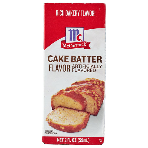 McCormick Cake Batter Flavor, 2 fl oz...