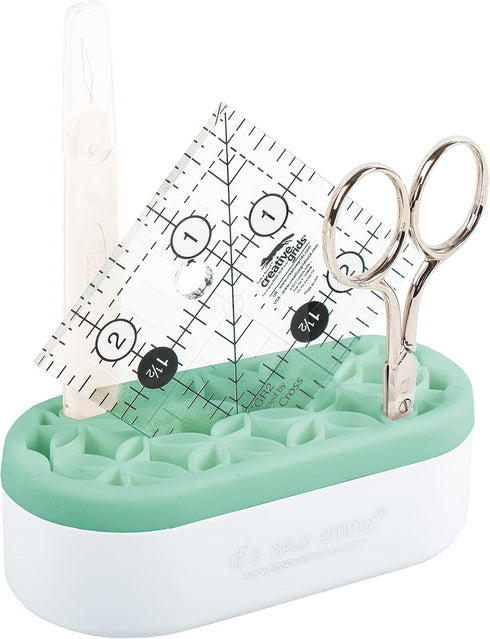 It's Sew Emma Publications Mini Stash 'n Store Sewing Item Storage, Mint...