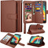 Moto E5 Play Wallet Case, Moto E5 Cruise/E5 GO Wallet, Takfox PU Leather with Card Holder Folio Flip with Strap Detachable Magnetic Wallet Phone C...