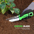 GK01 Hori Hori Garden Knife, Full Tang Gardening Knife with 7.1" Stainless Steel Double-Edged Blade, Heavy Duty Gardening Hand Tool for Weeding an...