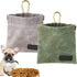 Dog Treat Bag, 2 Pack Puppy Dog Treat Pouch for Leash, Portable Hand Free Treat Bag for Dog Training, Auto Closing Pet Feed Reward Pocket for Pupp...