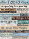 XunYee Excitation Language Inspirational Cross Stitch Stamped Cross Stitching Art Cross Stitch for Adults Beginners Home Wall Decor, 17.7 x 13.8 i...