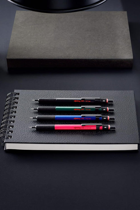 Rotring 500 Mechanical Pencil, Red Barrel, 0.5mm...