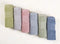 Cleanbear Pure Cotton Wash Cloths Face Cloths, 6 Colors per Set, 13 x 13 Inches (Light Blue, Jade Green, Light Green, Grey, Light Grey, Pink)...