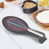 LIANYU Black Spoon Rest for Kitchen Counter Stove Top, Stainless Steel Spatula Ladle Spoon Utensil Holder, Dishwasher Safe...