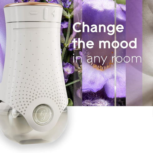 Glade PlugIns Scented Oil Refill Lavender & Vanilla, Essential Oil Infused Wall Plug In, Up to 100 Days of Continuous Fragrance, 1.34 oz, Pack of ...