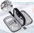 FYY Travel Cable Organizer Pouch Electronic Accessories Carry Case Portable Waterproof Double Layers All-in-One Storage Bag for Cord, Charger, Pho...