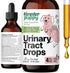 Urinary Tract Drops for Dogs - Bladder Support w/Corn Silk & Chanca Piedra Stone Breaker - Herbal Dog Food Supplements for Kidney Support - Liquid...