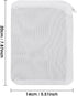 Fish Tank Media Mesh Filter Bag - 10 Pcs Aquarium Filter Bags High Flow Fine Mesh Net with Plastic Zipper for Fish Tank Bio Balls, Pelletized Carb...