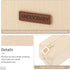 ANGOOBABY Small Pencil Case Student Pencil Pouch Coin Pouch Cosmetic Bag Office Stationery Organizer For Teen School-Beige...