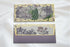Gold Foil Money Envelope for Shagun Wedding Cash gifting, Premium Luxury envelopes Pack of 10, 7.2 X 3.2 inches, Purple floral, That Gilded Lining...