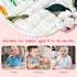 Zainpe 6Pcs Snap Muslin Cotton Baby Bibs Summer Cactus Patterns Infants Drooling Bib Soft Absorbent Adjustable Burp Cloths Feeding Bibs for Newbor...