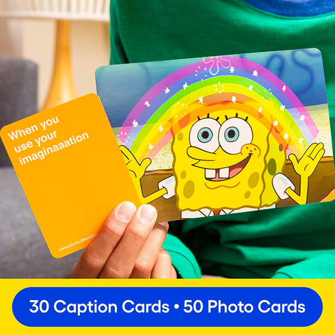 WHAT DO YOU MEME?® Spongebob Squarepants Expansion Pack - Family Card Games for Kids and Adults...