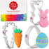Easter Fun Cookie Cutters 3-Pc. Set Made in the USA by Ann Clark, Easter Bunny, Egg, and Carrot...