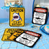 WERNNSAI Shark Zone Party Decorations - 6 PCS Size 8'' Funny Party Wall Decor Signs for Boys Kids Birthday Party Ocean Shark Theme Party Supplies...