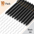 Mr. Pen- Retractable Gel Pens, 10 Pack, Black Ink Gel Pens, Black Barrels, Fast Dry, Gel Pens Fine Point 0.5mm, Retractable Pens, Cute Pens, Gel I...