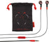 Minnie Mouse Noise Isolating Earphones with Pouch, DI-M15ME.FXV2...