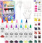 Tie Dye Kit, Tie Dye Set for Kids, 12 Vibrant Colors Pre-Filled Tye Dye Bottles, Non Toxic Permanent Fabric Dye Art Set, Easy DIY Fabric Art - Cre...