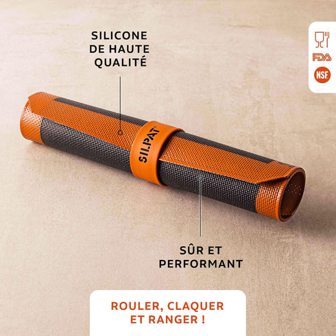 Silpat The Original Sil-band Storage Band, Orange...