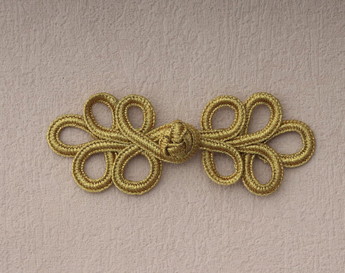 5 Pairs Chinese Knots Frog Buttons Closure Sewing Fasteners Polyester Vintage Closure for Sweater Cloak Coats Scarf Cardigan Costumes Outfit Craft...