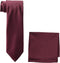 STACY ADAMS mens Classic Style Reg necktie, Burgundy, Regular US...